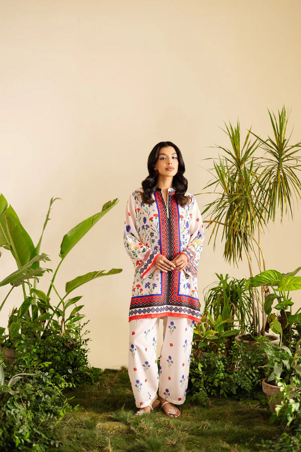 Unique Multicolor Floral Co-ord Set