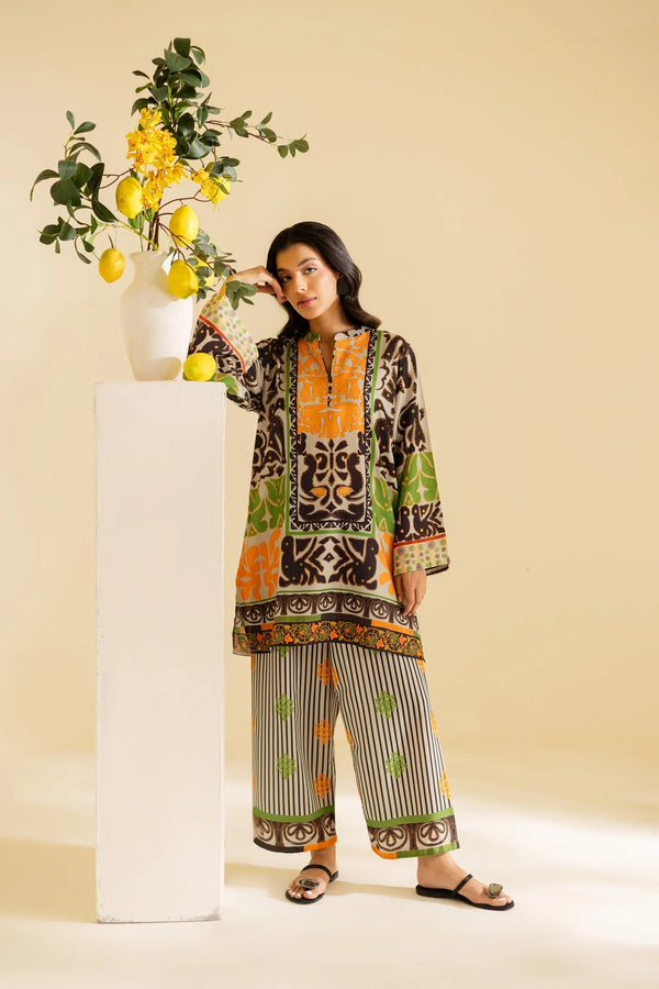 Abstract Print Co-ord Set