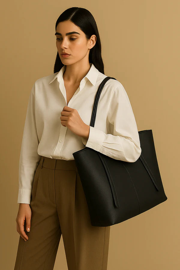 Nova Black Tote Bag