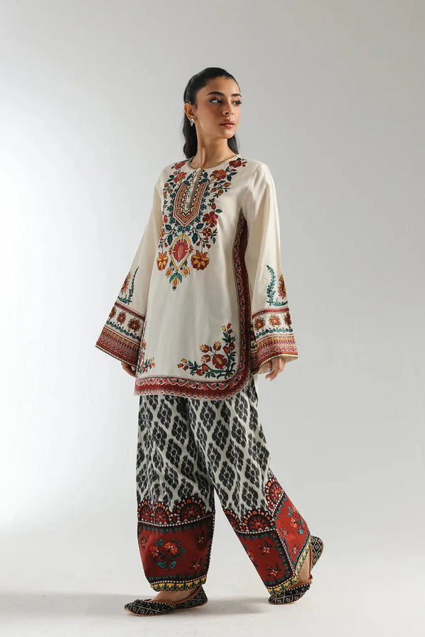 Apricot Satrangi Co-ord Set
