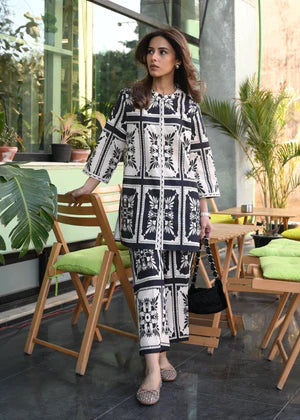 Albite Black & White Co-ord Set