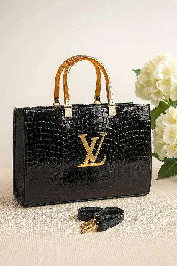 LV Crocodile Hand Bag