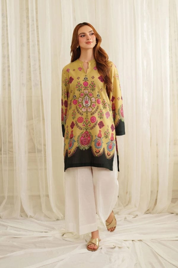 Arwa Golden Bloom Digital Printed Co-Ord Set